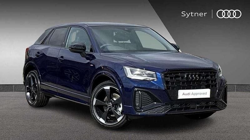 Blue Used 2025 Audi Q2 Black Edition SUV | £34,500 - Image 1/4