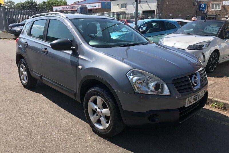 Grey Used 2008 Nissan Qashqai Visia SUV | £2,495 (Good price) - Image 1/1