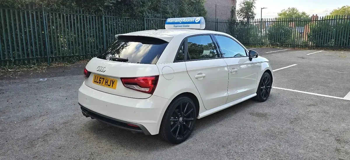 Used Audi A1 S-Line 123 HP (90 kW) 2017 White Hatchback