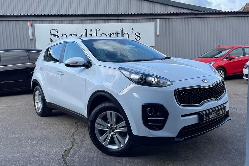 Used Kia Sportage 130 HP (95 kW) 2017 White SUV