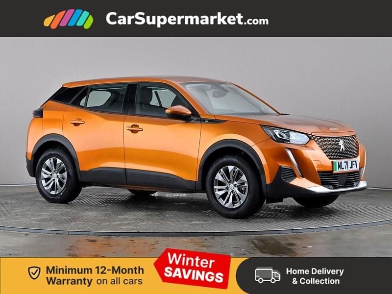 Orange Used 2021 Peugeot 2008 Active Premium SUV | £12,997 (Fair price) - Image 1/3