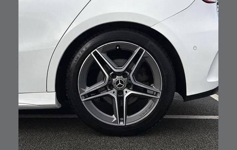 Used Mercedes A250 AMG line 224 HP (164 kW) 2019 White Hatchback