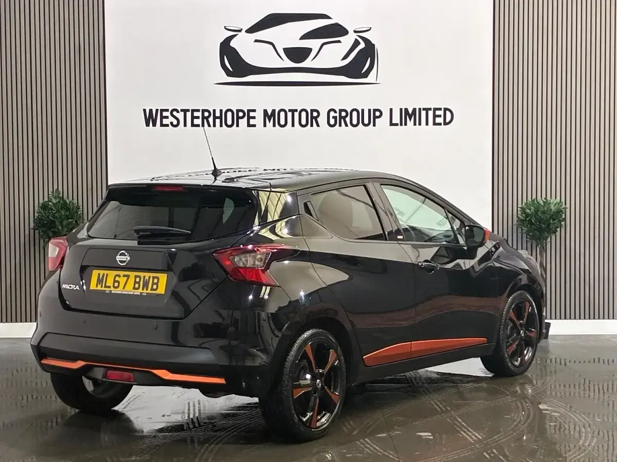 Used Nissan Micra S 90 HP (66 kW) 2017 Black Hatchback