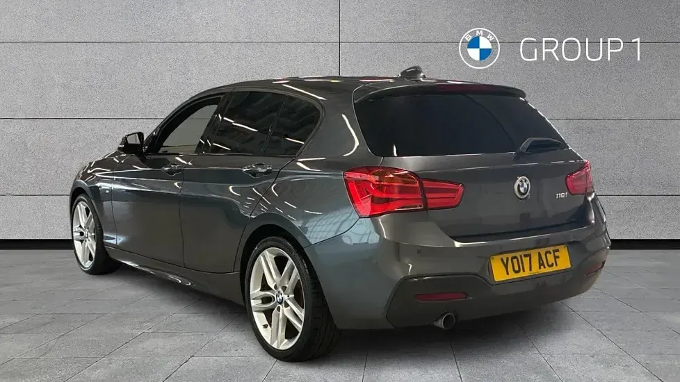 Used BMW 118 M Sport 136 HP (100 kW) 2017 Grey Hatchback