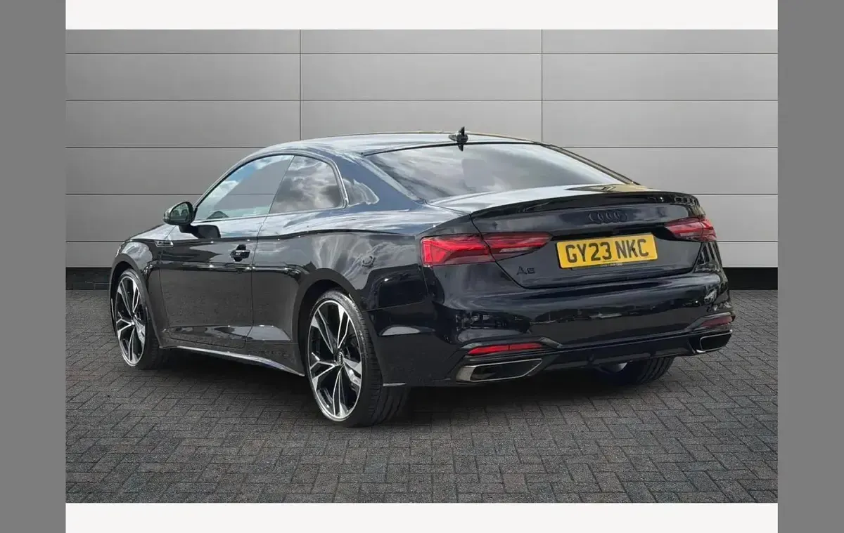 Used Audi A5 Black Edition 150 HP (110 kW) 2023 Black Coupe