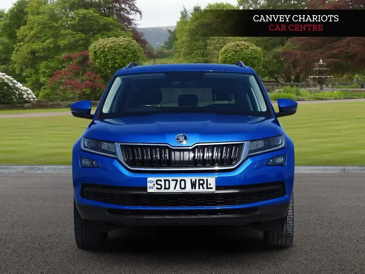 Second-hand Skoda Kodiaq SE L 150 CP (110 kW) 2020 Albastru SUV