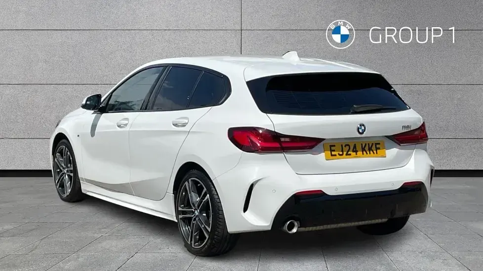 Used BMW 118 M Sport 136 HP (100 kW) 2024 White Hatchback