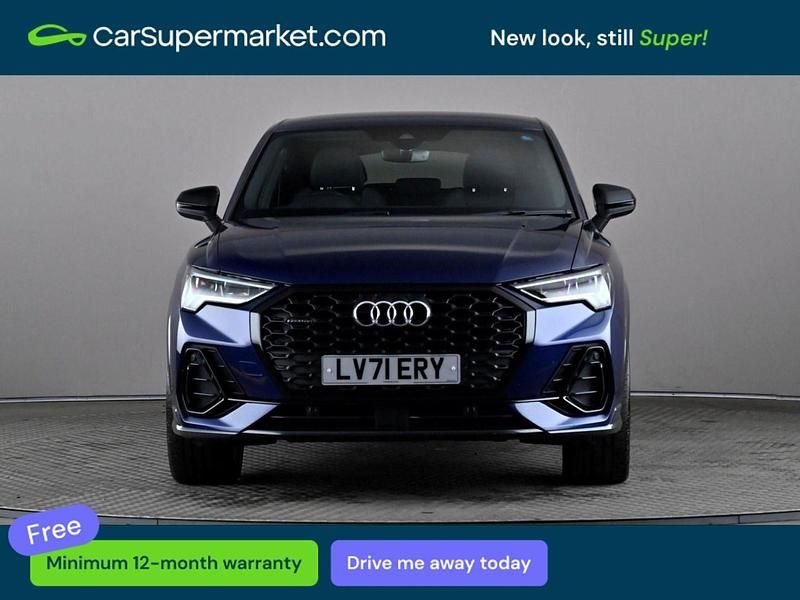 Used Audi Q3 Black Edition 2021 Blue SUV