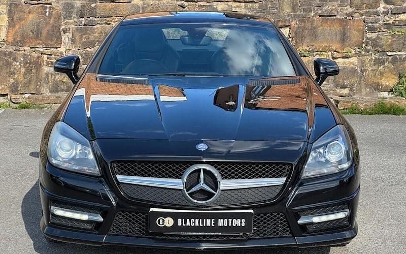 Used Mercedes SLK250 AMG 204 HP (150 kW) 2013 Black Cabriolet