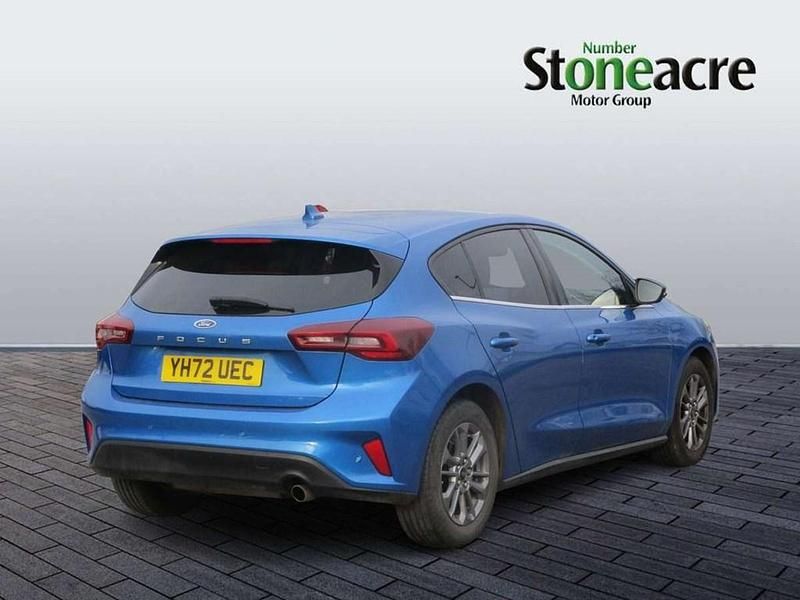 Used Ford Focus Style 125 HP (91 kW) 2022 Blue Hatchback