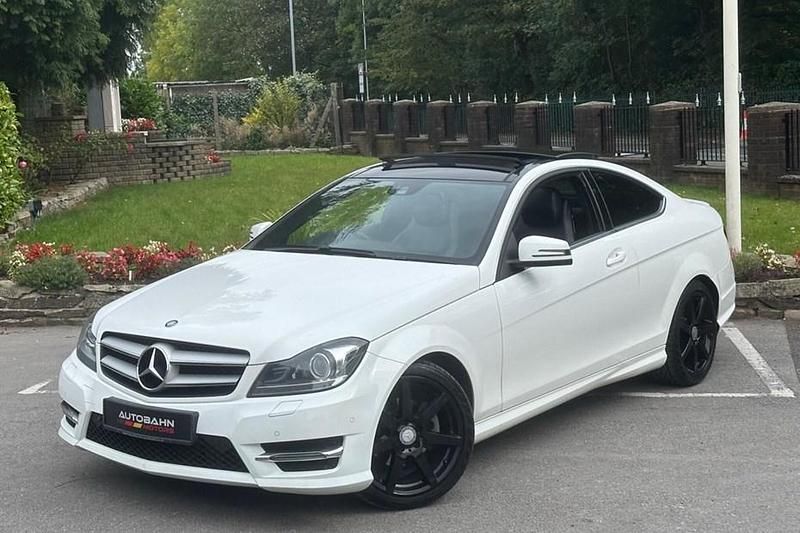 White Used 2015 Mercedes C250 Sport Edition Coupe | £5,895 (Super price) - Image 1/1