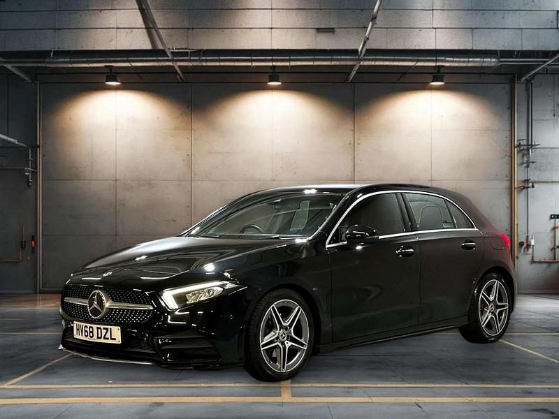 Used Mercedes A200 AMG Line Premium 2018 Black Hatchback