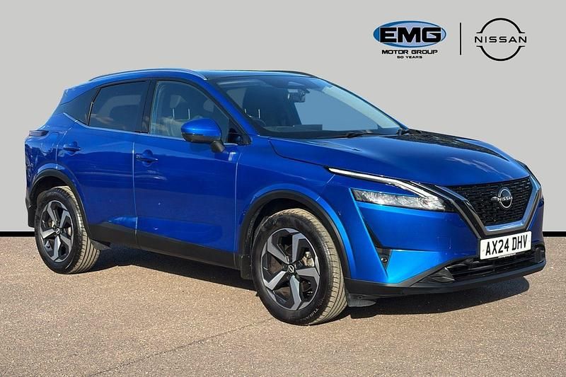 Blue Used 2024 Nissan Qashqai N-Connecta SUV | £21,995 (Fair price) - Image 1/3