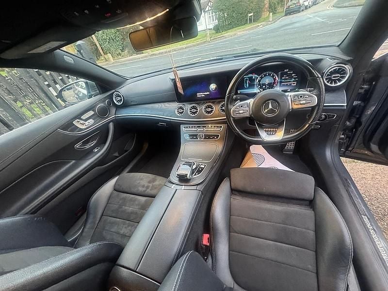 Used Mercedes E300 AMG Line Premium 245 HP (180 kW) 2018 Grey Coupe