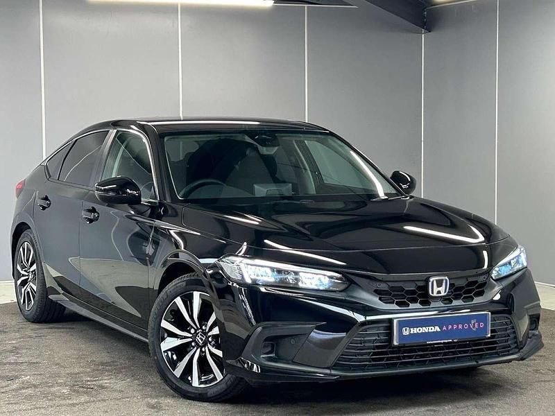 New Honda Civic Elegance 141 HP (103 kW) 2025 Black Hatchback