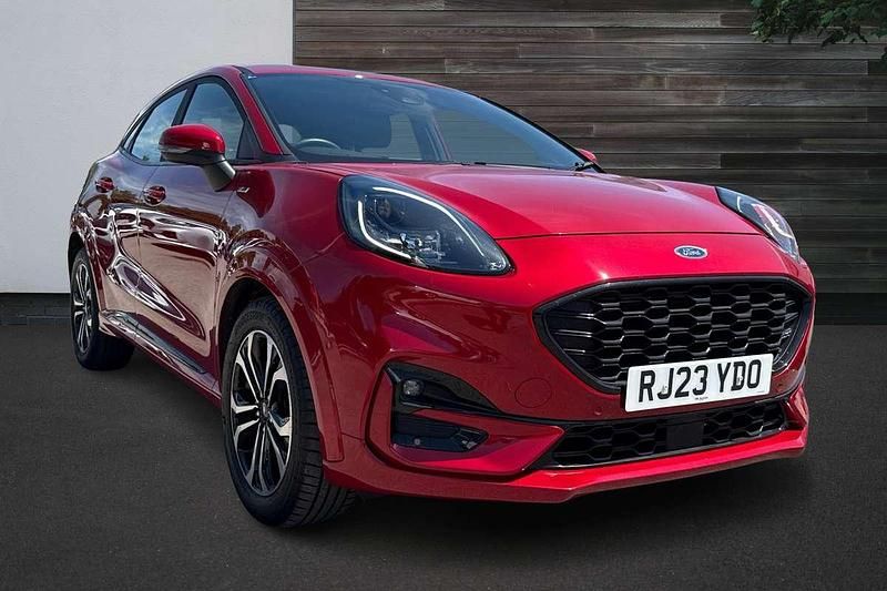 Red Used 2023 Ford Puma ST-Line SUV | £15,290 (Fair price) - Image 1/4