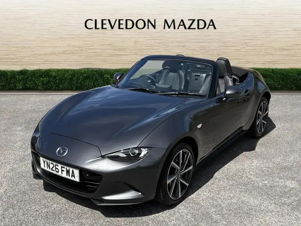 New Mazda MX5 Exclusive-Line 184 HP (135 kW) 2026 Grey Cabriolet