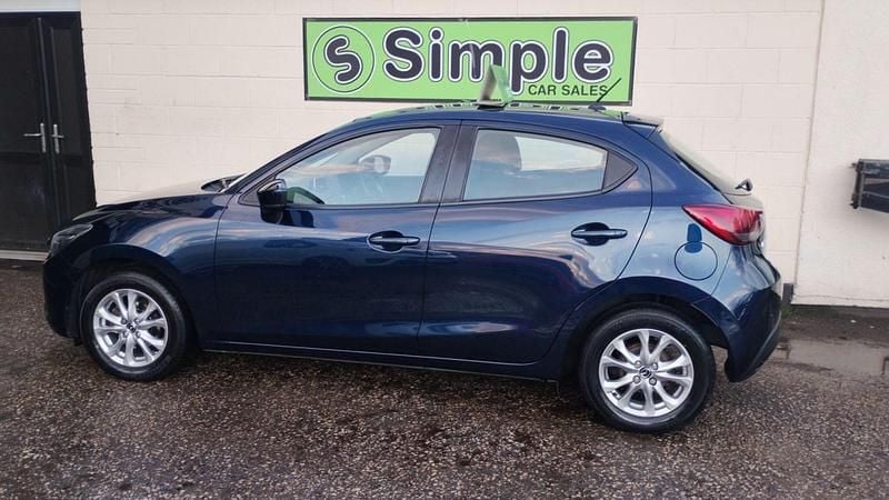 Used Mazda 2 2018 Blue Hatchback