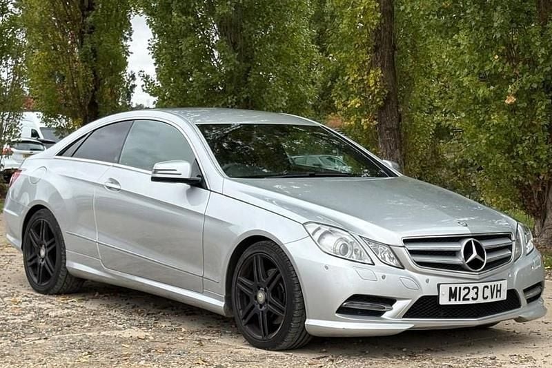 Silver Used 2013 Mercedes E220 Coupe | £4,490 (Fair price) - Image 1/1