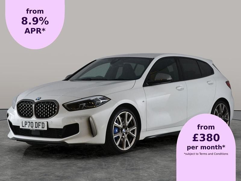 White Used 2021 BMW M135 Comfort Edition Hatchback | £26,300 (Fair price) - Image 1/2