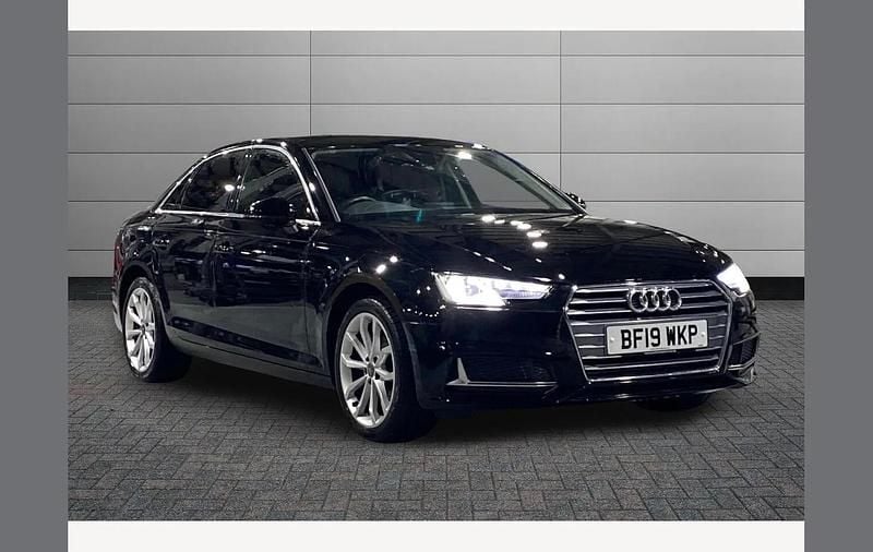 Brilliant black Used 2019 Audi A4 Sport Sedan | £16,850 (Good price) - Image 1/4