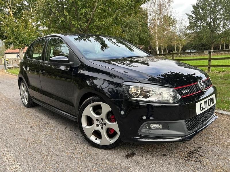 Used VW Polo GTI 180 HP (132 kW) 2011 Black Hatchback