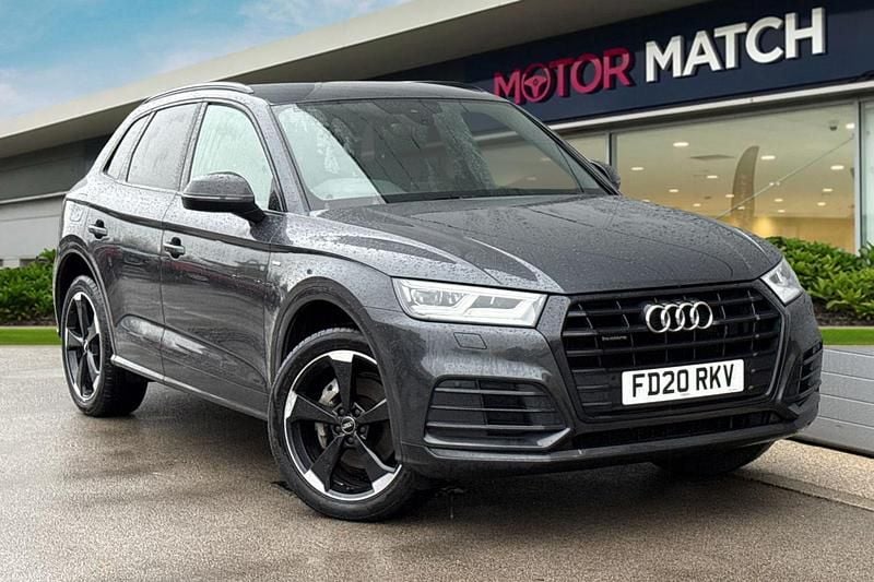 Grey Used 2020 Audi Q5 Black Edition SUV | £18,990 (Good price) - Image 1/4