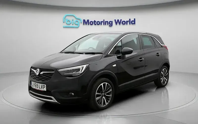 Used Vauxhall Crossland X Elite 102 HP (75 kW) 2020 Black SUV