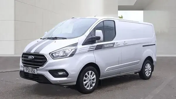 Used Ford Transit Custom Limited 130 HP (95 kW) 2021 Silver Van