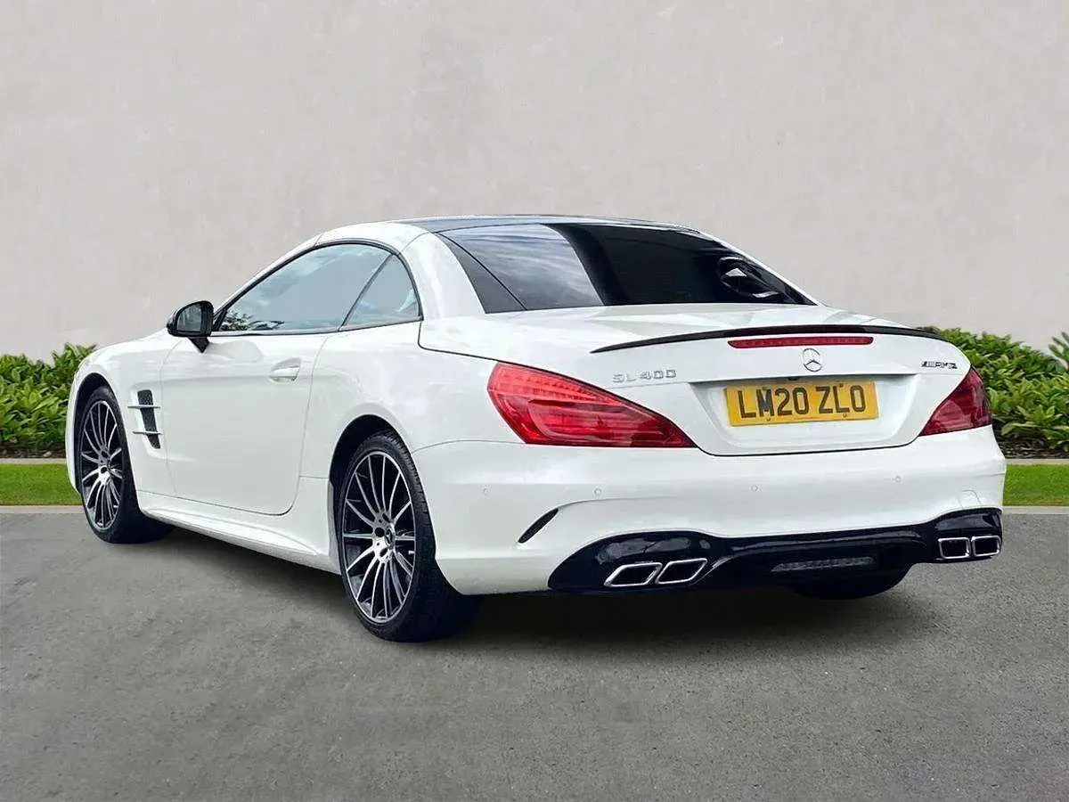 Used Mercedes SL400 Edition 2020 White Cabriolet