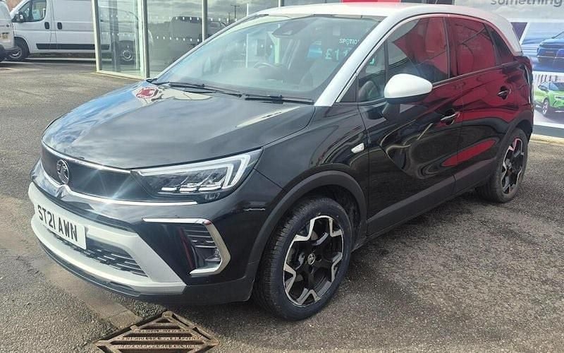 Used Vauxhall Crossland Elite 131 HP (96 kW) 2021 Black SUV