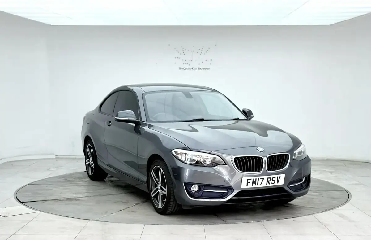 Used BMW 218 Sport Line 2017 Grey Coupe