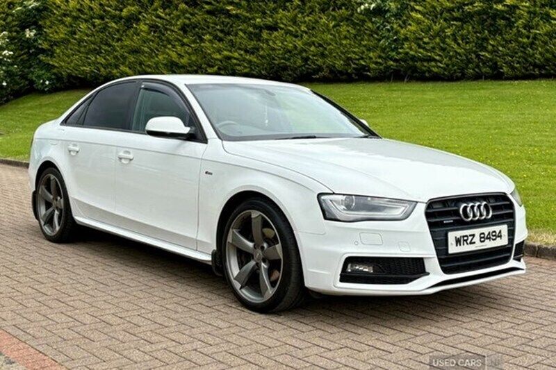 White Used 2013 Audi A4 Black Edition Sedan | £7,995 (Fair price) - Image 1/1