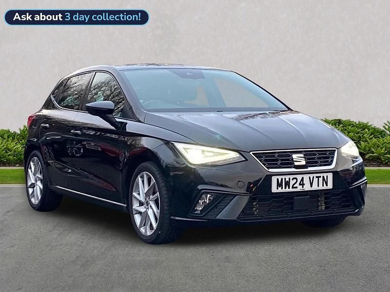Black Used 2024 Seat Ibiza FR Hatchback | £15,150 (Good price) - Image 1/2