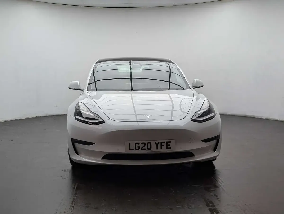 Used Tesla Model 3 Long Range AWD 366 kW (498 HP) 2020 White Sedan