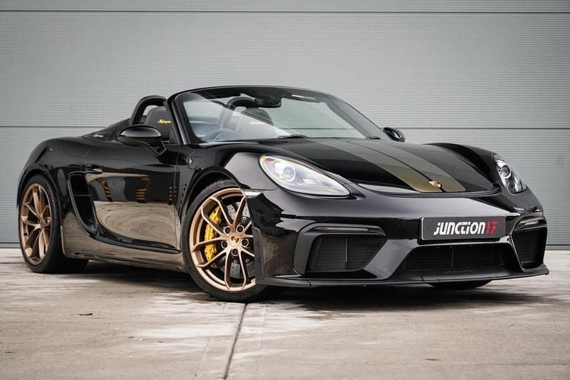 Used Porsche 718 Spyder 2019 Black Cabriolet