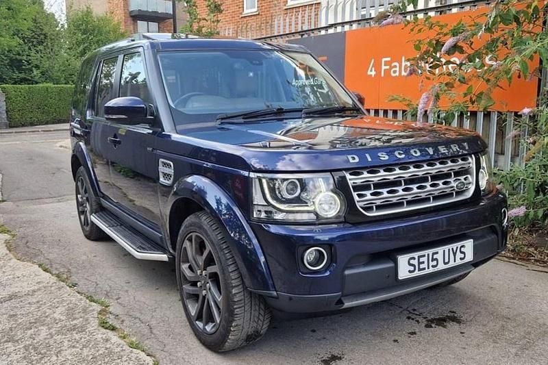 Blue Used 2015 Land Rover Discovery 4 HSE SUV | £14,995 (Fair price) - Image 1/1