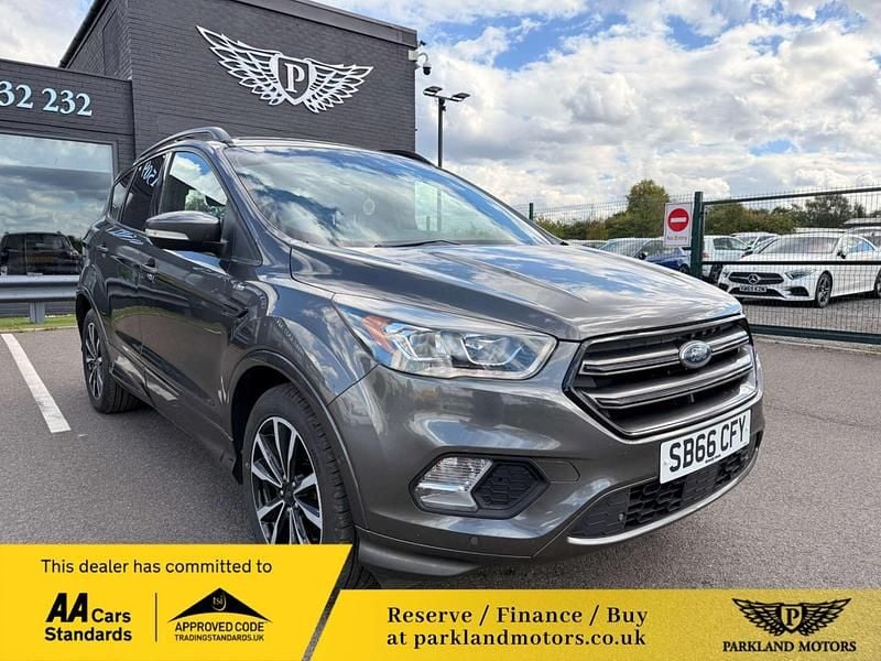 Grey Used 2017 Ford Kuga ST-Line SUV | £8,760 (Good price) - Image 1/4