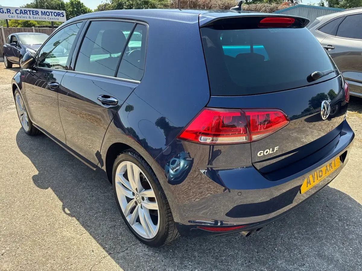 Used VW Golf VII GT 2016 Blue Hatchback