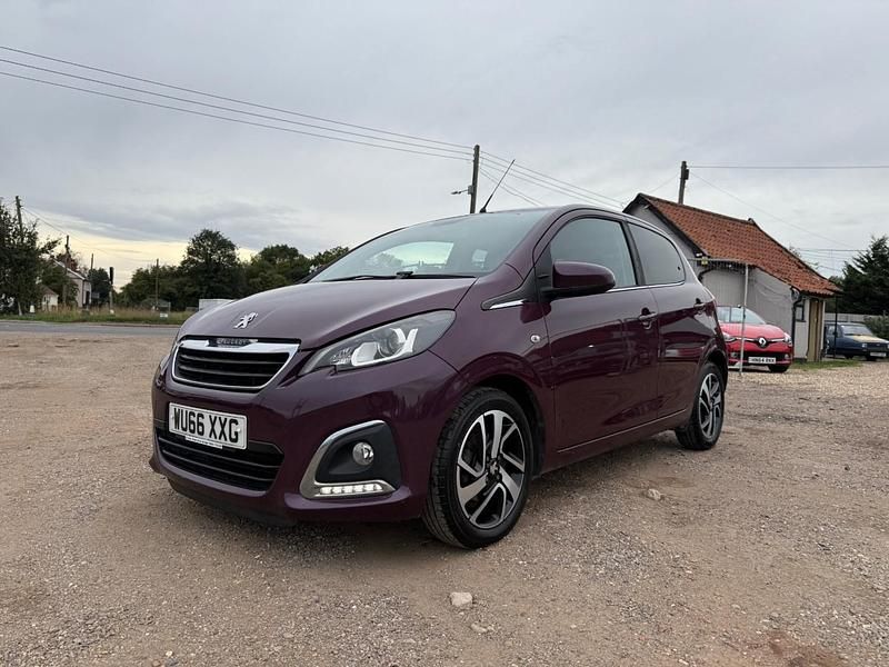 Used Peugeot 108 Allure 82 HP (60 kW) 2016 Purple Hatchback