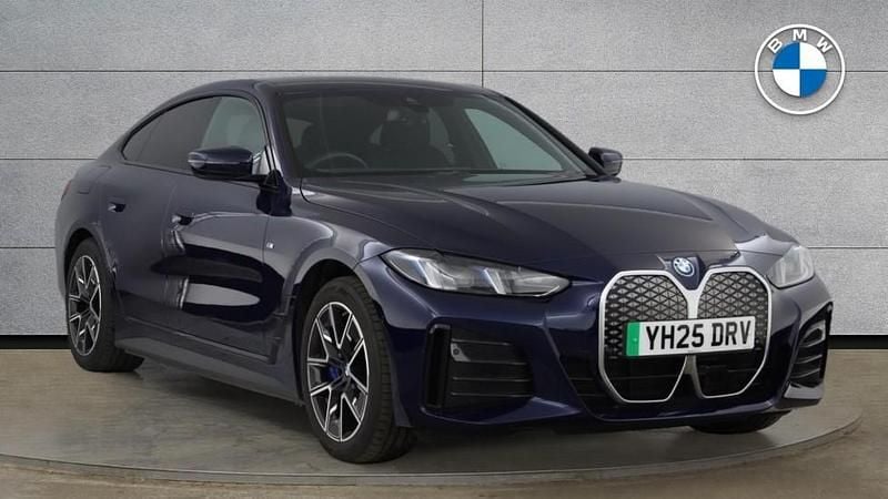 Blue Used 2025 BMW i4 M Sport Sedan | £38,499 (Good price) - Image 1/4