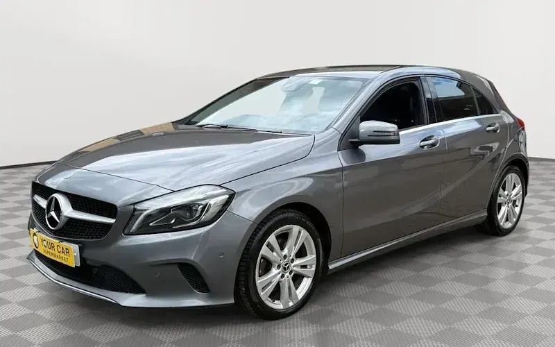 Used Mercedes A200 Premium 136 HP (100 kW) 2017 Grey Hatchback