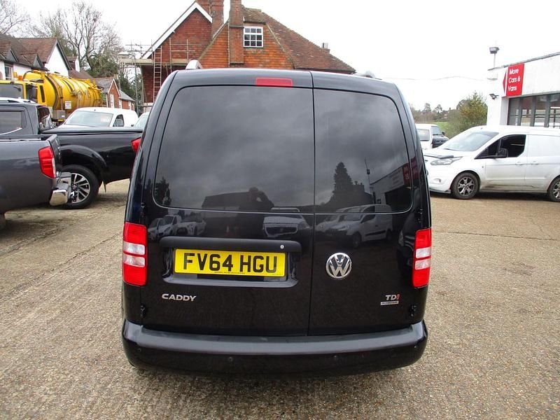 Used VW Caddy Black Edition 102 HP (75 kW) 2014 Black MPV