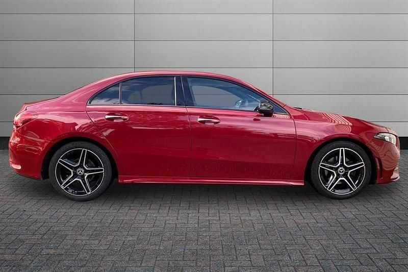 Used Mercedes A180 AMG Line Premium 136 HP (100 kW) 2023 Patagonia red Sedan