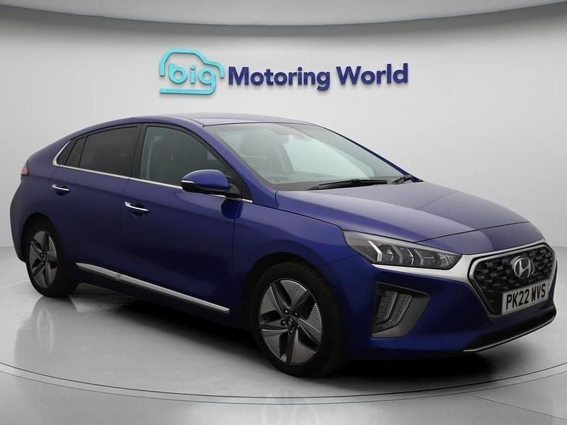 Blue Used 2022 Hyundai Ioniq Premium SE Sedan | £15,800 (Fair price) - Image 1/4