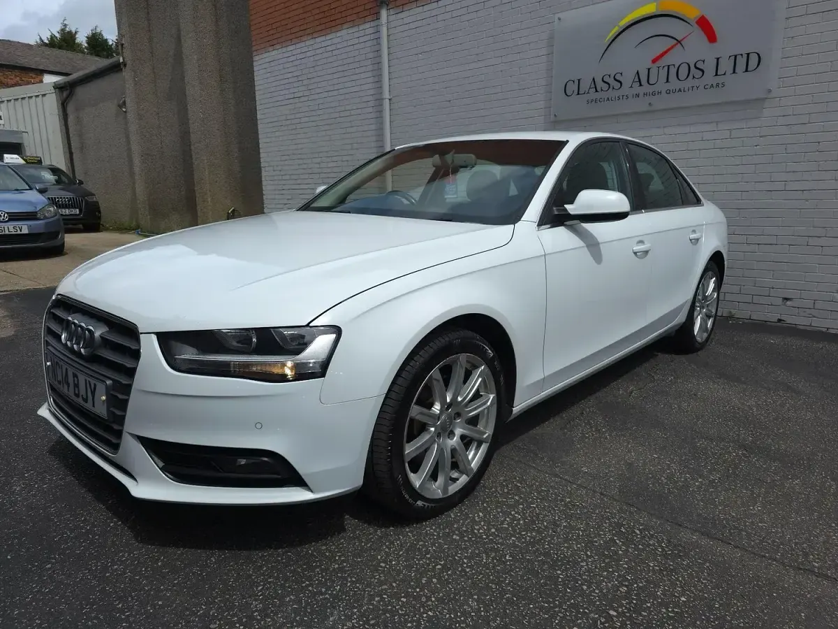 Used Audi A4 177 HP (130 kW) 2014 White Sedan