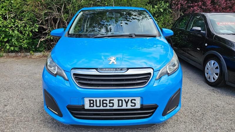 Used Peugeot 108 Active 68 HP (50 kW) 2015 Blue Hatchback