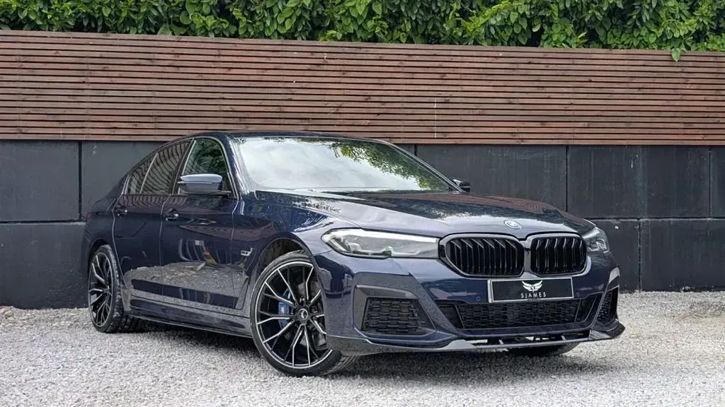 Used BMW 530e M Sport 2022 Blue Sedan