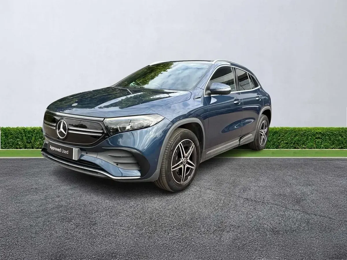 Used Mercedes EQA250 AMG line 139 kW (190 HP) 2021 Blue SUV