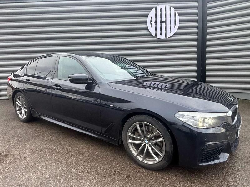 Black Used 2018 BMW 520 M Sport Sedan | £13,650 (Fair price) - Image 1/4